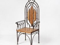 Мебель Винтаж Готика кресла, стол металл ковка