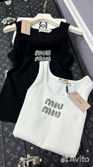Miu Miu майка шикарная (топ 2024)