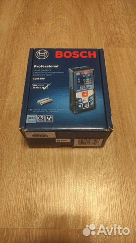 Лазерная рулетка/дальномер Bosch Glm 500
