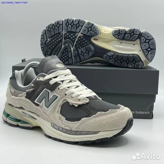 Кроссовки New Balance 2002R Grey (Арт.14510)