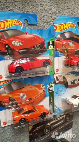 Hot wheels porsche 5 шт