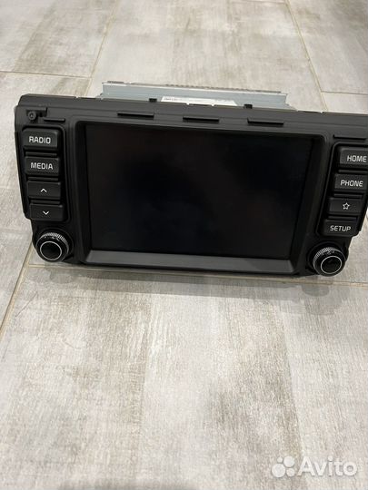 Магнитола Kia Pio/Huyndai и динамики в дверь