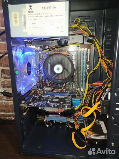 Средне игровой пк компьютер 8ram ssd