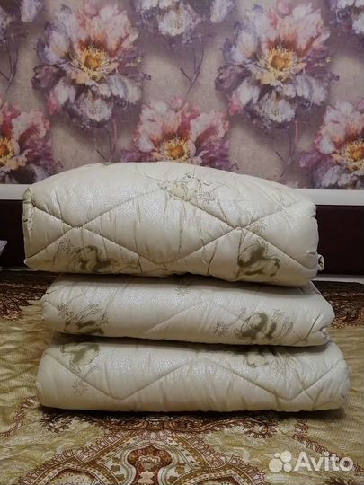 Одеяло зимнее верблюжья шерсть