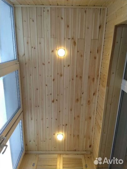 Балкон / лоджия - утепление и обшивка вагонкой