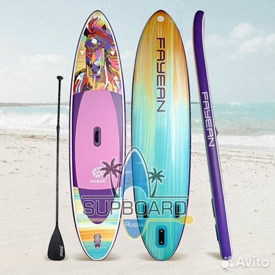 Сапборд сап борд надувной Supboard (Комплект)