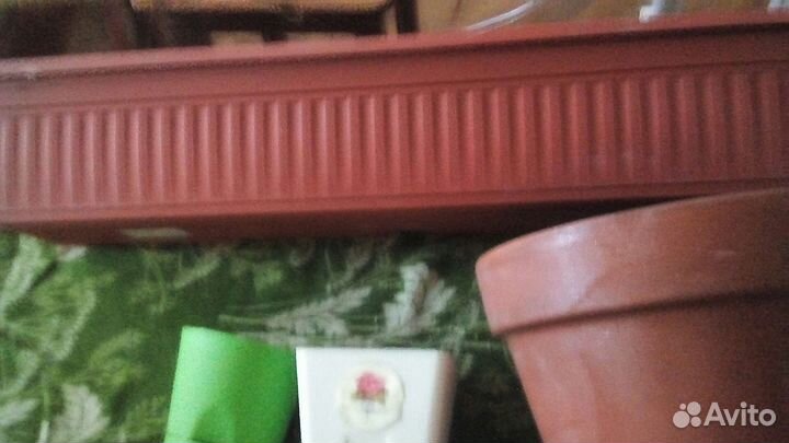 Большые горшки.глин.кашпо и горшки