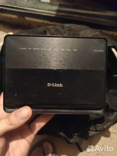 Модем WiFi D-link n150 dsl 2640u
