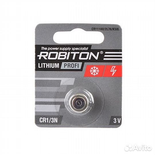 Батарейка Robiton Profi CR1/3N