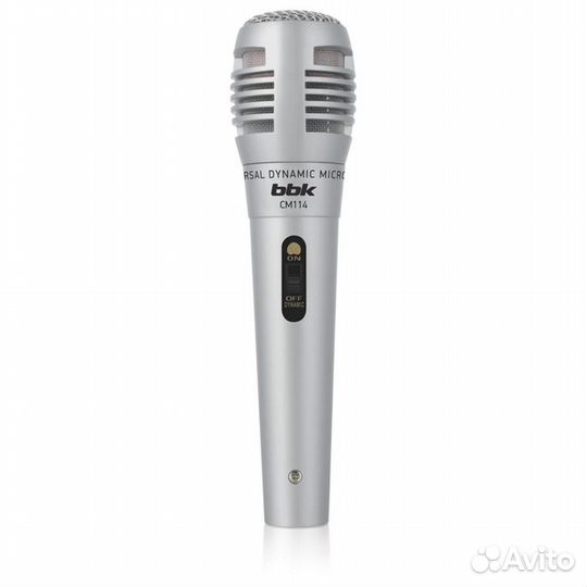 Микрофон BBK CM114 Silver #304869