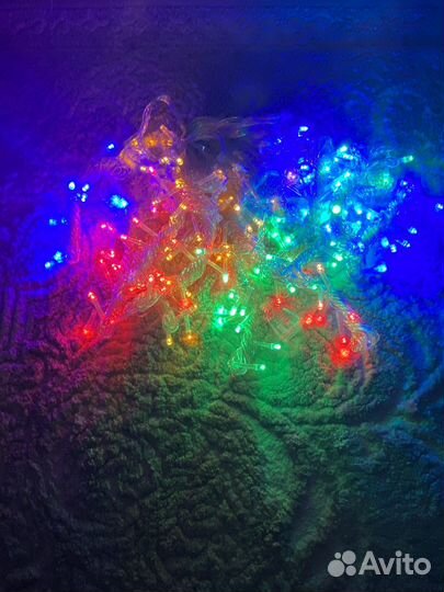 Гирлянда штора