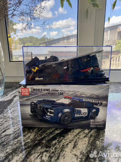Конструктор машина гоночная полицейская