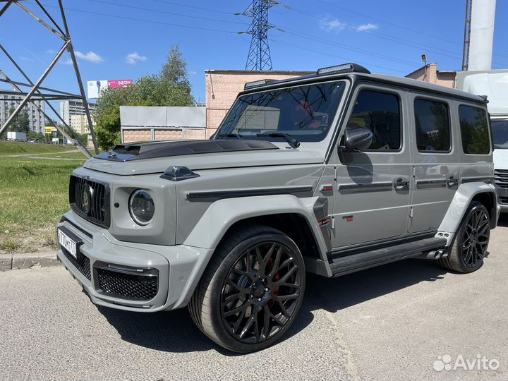 Тюнинг пластик обвес Brabus G63 - Нардо грей Элит