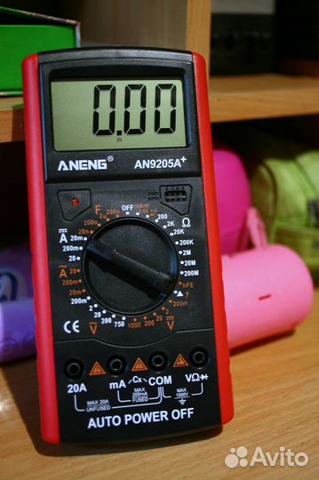 Мультиметр aneng AN9205+