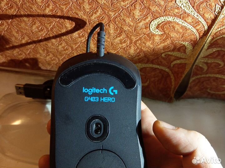 Мвшка игровая logitech 403 hero