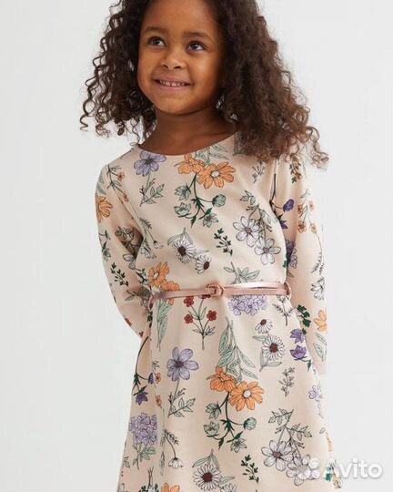 Платье hm 92,98-104 новый