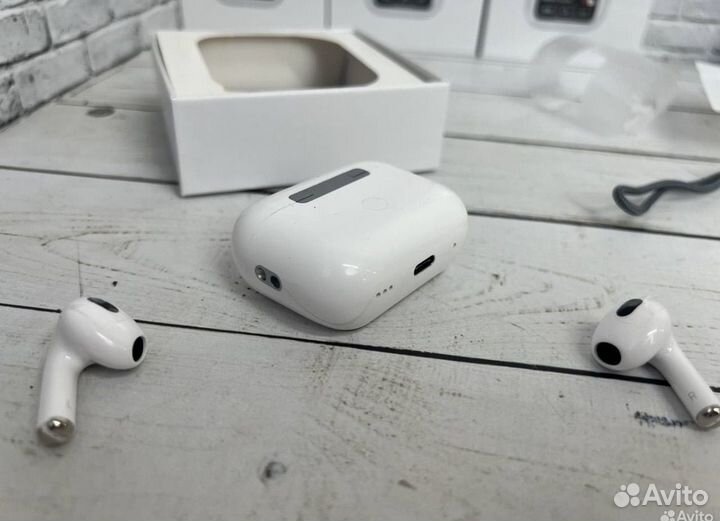 Беспроводные наушники airpods 3 с дисплеем