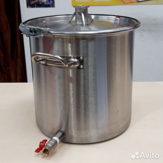 Перегонный куб 21 литр кламп 1,5