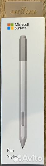 Surface Pen — Poppy Red, Platinum