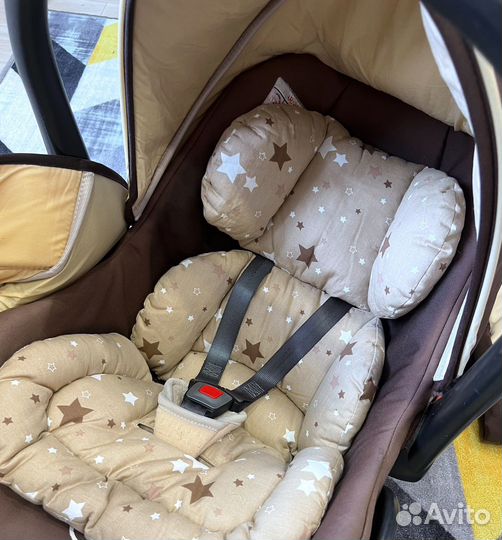 Коляска Tutis Zippy New 3 в 1 кожа (доставка)