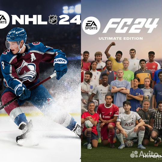 NHL 24, FIFA 24, EaFC 24, фифа 24, нхл 24
