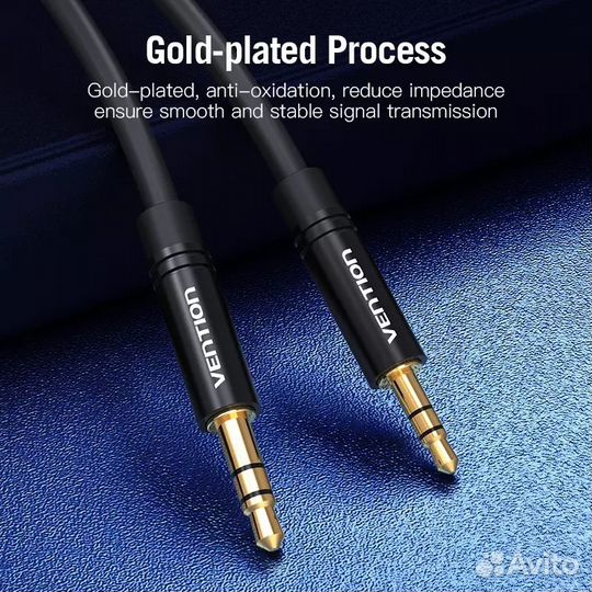 2.5mm - 3.5mm Jack аудио кабель / 0.5-3m