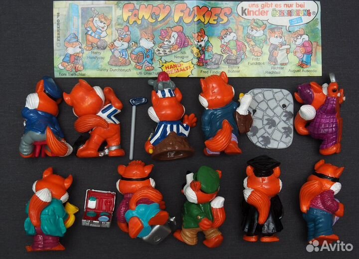 Киндер сюрприз Слоны цирк, Лисы, Городские собаки