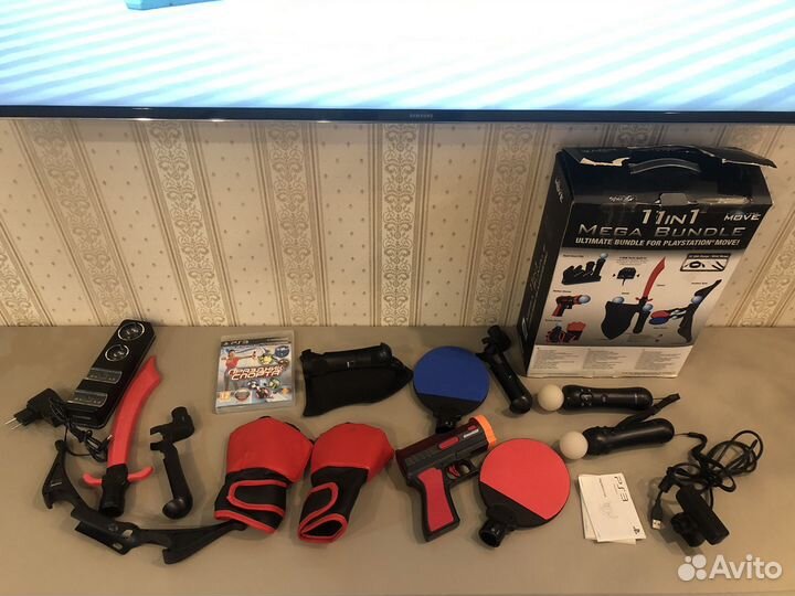 Mega bundle dreamgear + ps move