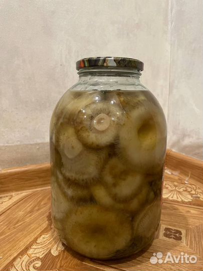 Грузди Соленые (отборные, очень вкусные)