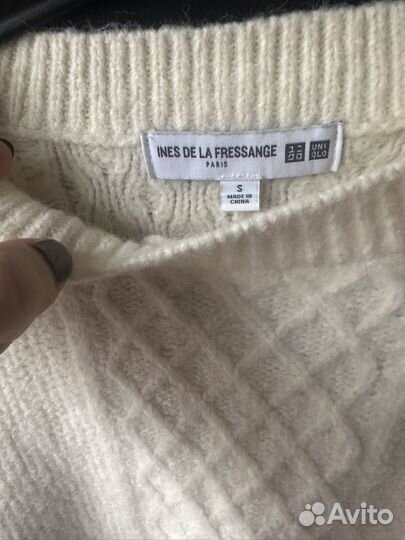 Свитер uniqlo шерсть альпака S