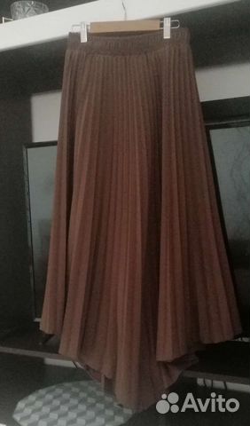 Юбка плиссерованная длинная