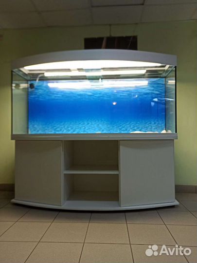 Аквариум Premium 750, свет биофильтр фон подставка