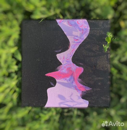 Картина акрилом на холсте