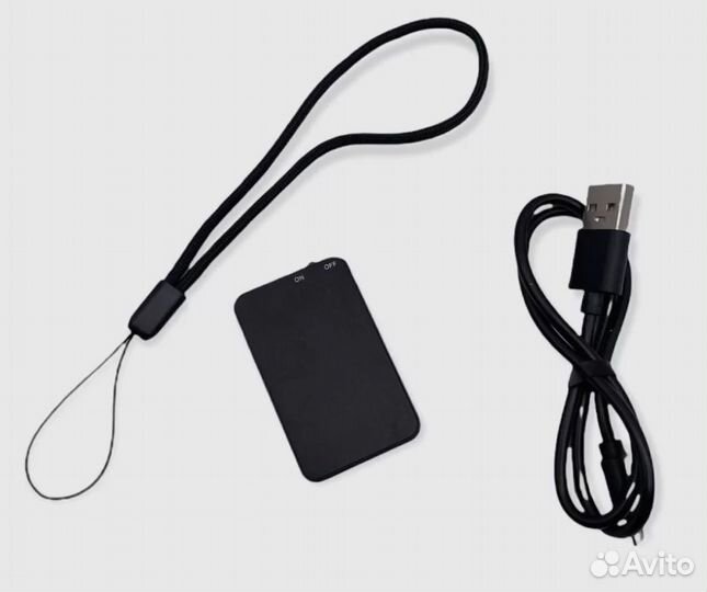 Диктофон визитка с датчиком голоса