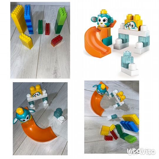 Пакет игрушек конструктор сортер пирамидка