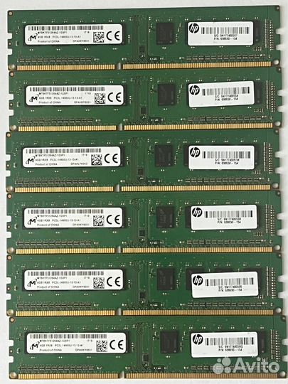DDR3 4Gb, DDR3 8Gb, sodimm DDR4 8Gb, есс DDR3 2Gb