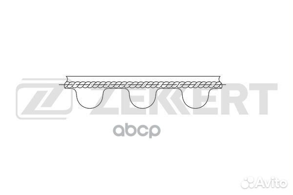 Ремень зубчатый грм VW Polo III-V 98- Golf IV