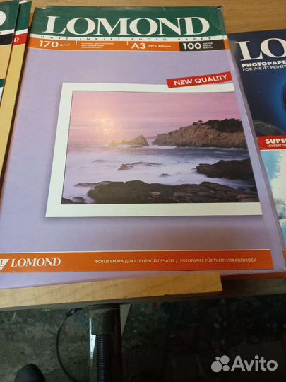 Фотобумага lomond А3 глянец для струйного принтера