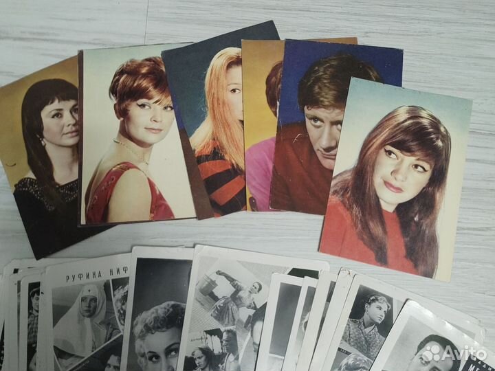 Коллекция фото открытки артисты СССР