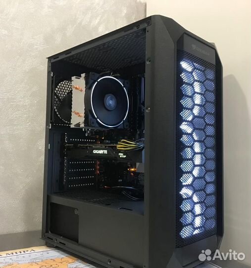 Игровой компьютер Core i3-8100, GTX1070Ti 8gb, 16G