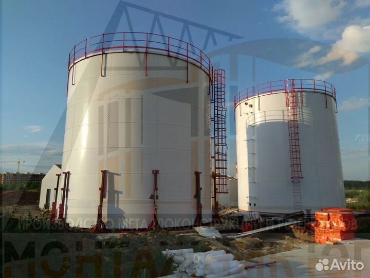 Резервуары вертикальные стальные рвс 500/1000/1500