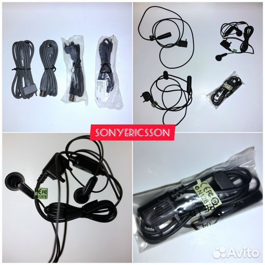 Запчасти Sony Ericsson usb и гарнитура