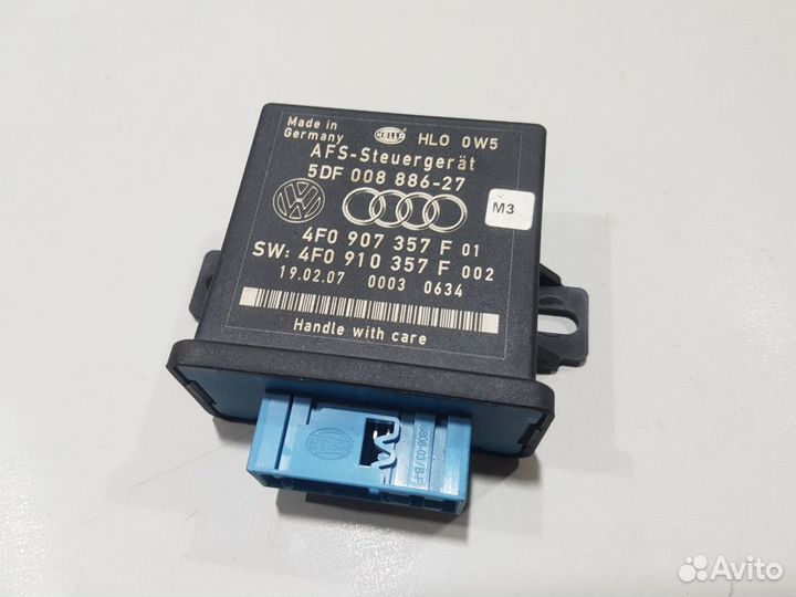 Блок управления корректором фар ауди а8 audi s8