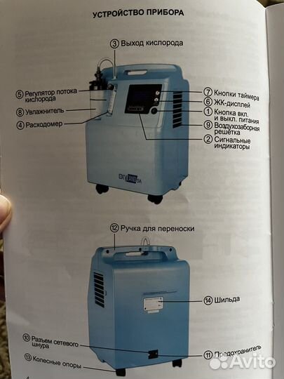 Кислородный концентратор OxyLand JAY-5A