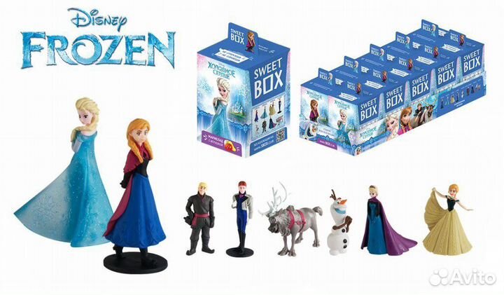 Игрушки sweet box и happy box смешарики и другие