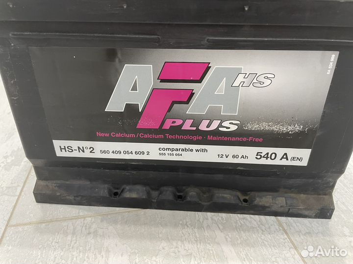 АКБ afa plus