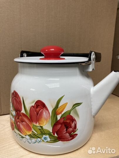 Чайник эмалированный 3,5 литра