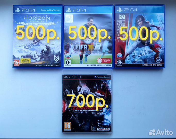 Игры на ps4 и ps3