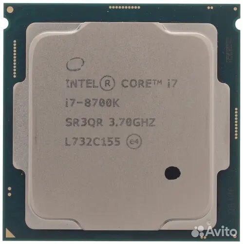 Процессор intel core i7 8700k