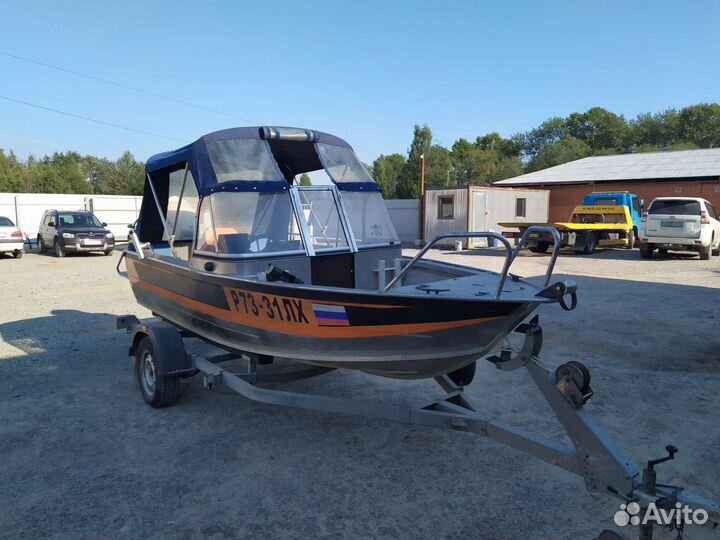 Продам катер с мотором и прицепом